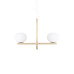 Gemini Lámpara Colgante Brushed Brass - Globen Lighting