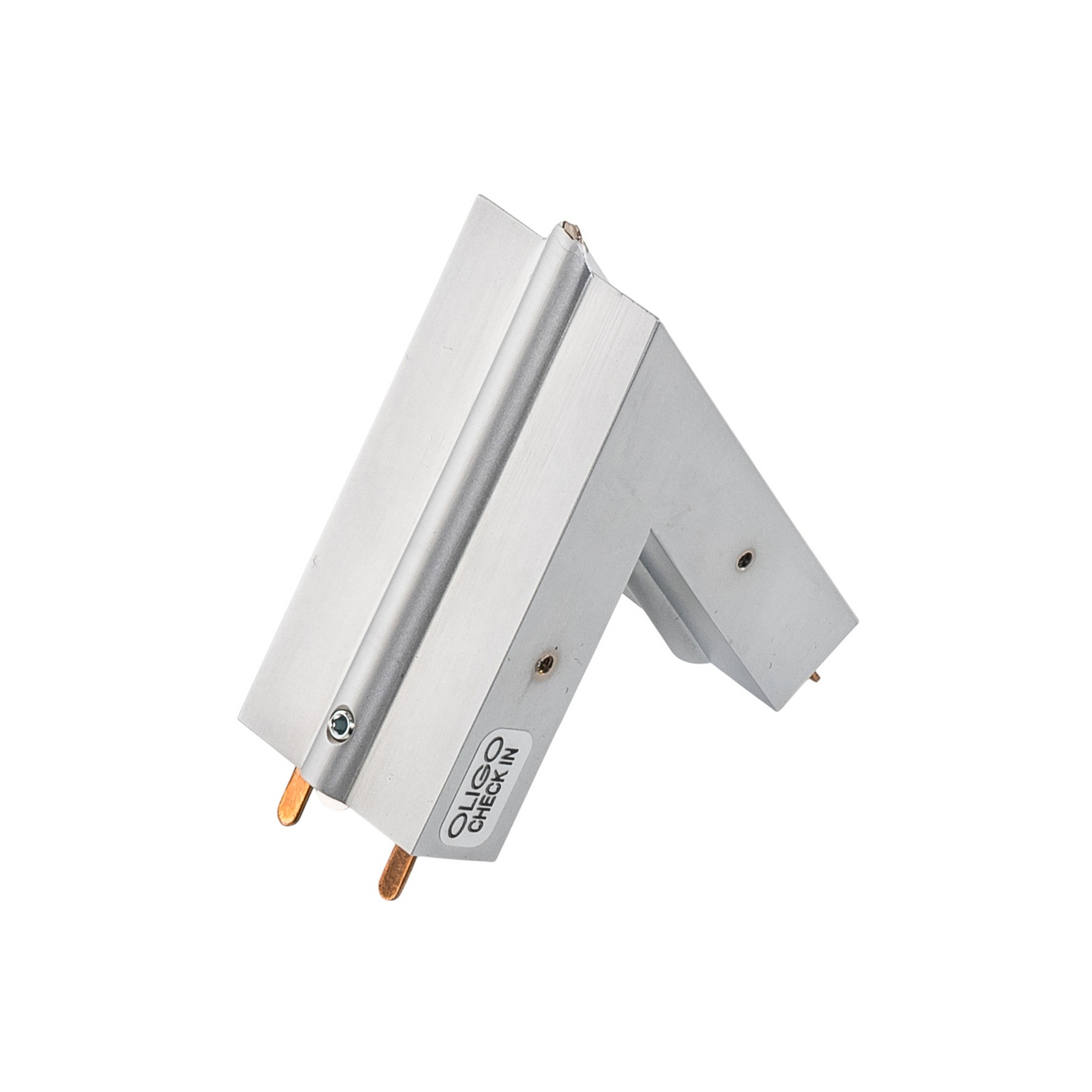 Raccord en V pour lampes sur rail Check In