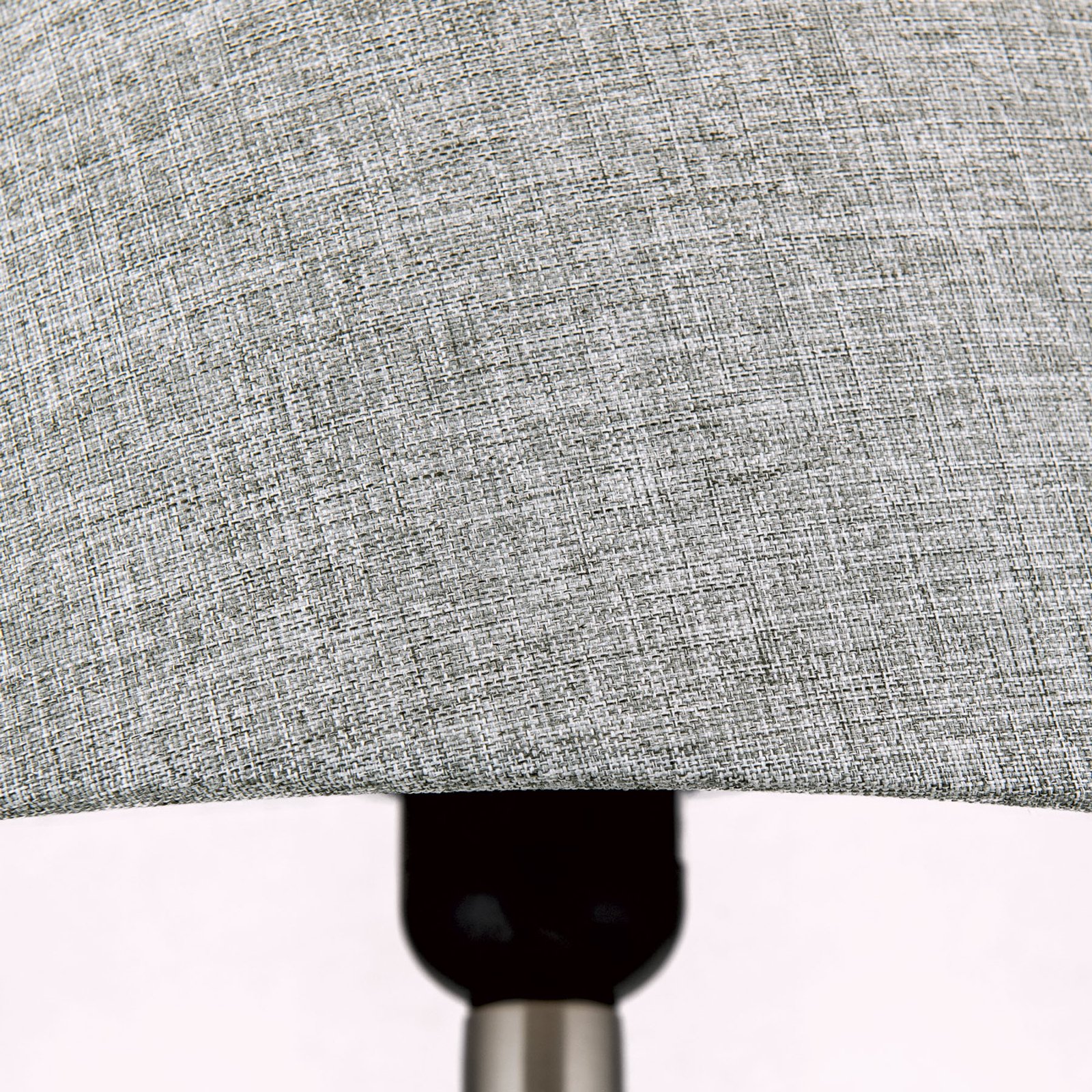 Lampe de table Orchid, brun/gris, hauteur 53,5 cm, céramique/lin