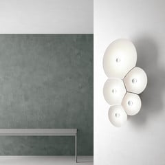 Luceplan Bulbullia applique LED 5 luci