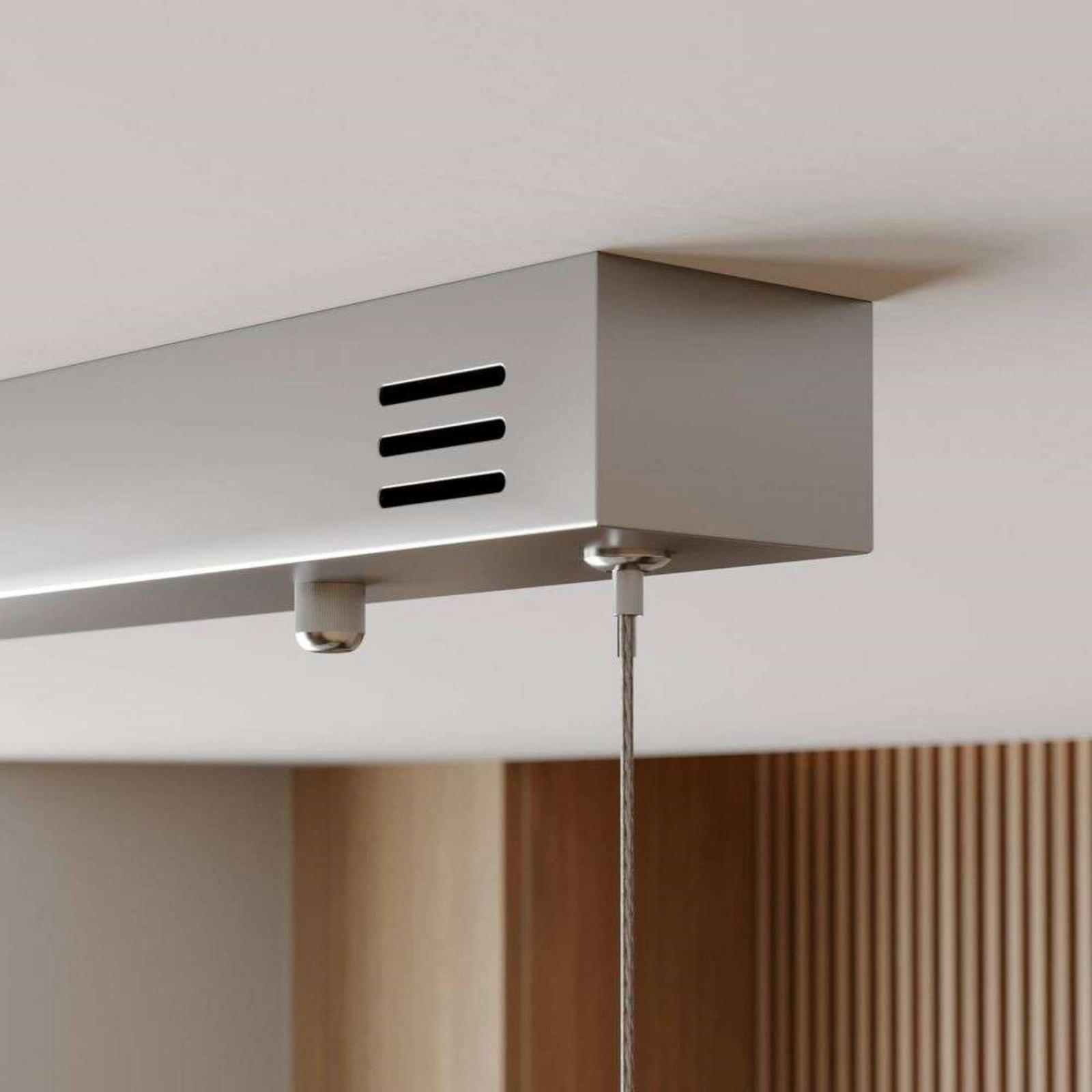 Lyani Hanglamp L85 Chrome/White - Lucande
