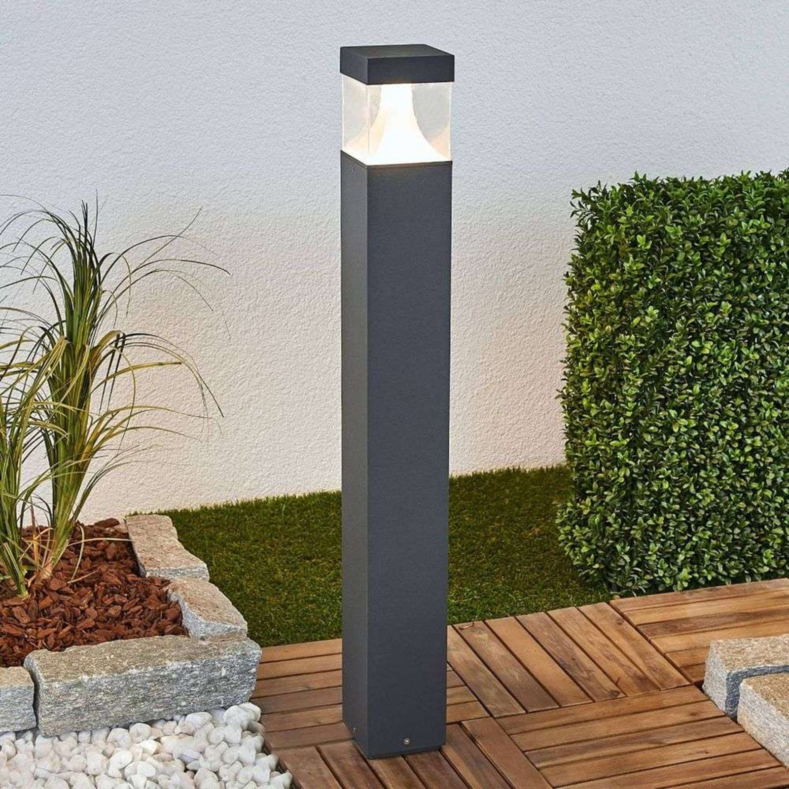 Egon LED Zahradní Lampa H90 Graphite - Lucande