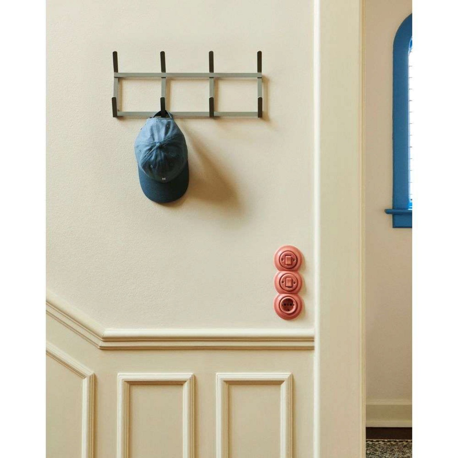 Tape Coat Rack S Charcoal - Hay