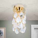 Charlene Crystal Ceiling Light Gold-Plated