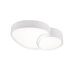 LED ceiling light Rise, white, 43 x 36 cm, CCT, dimmable