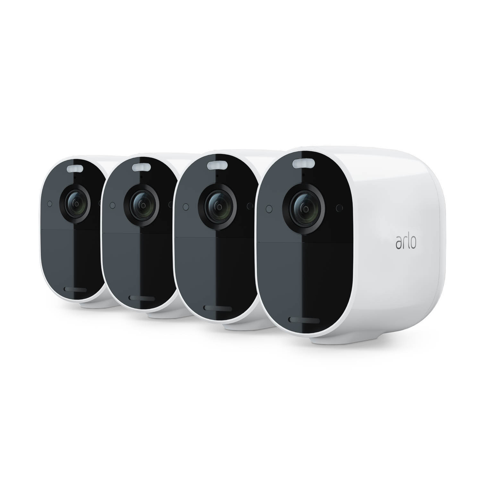 Arlo Essential āra kamera, 4 kameru komplekts, balta krāsā