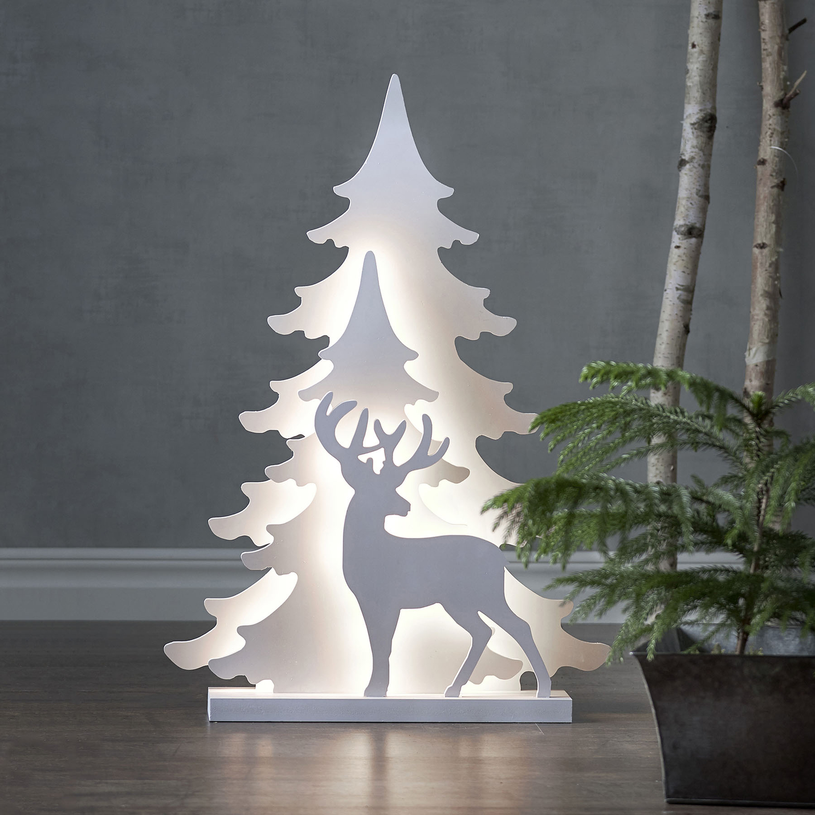 LED-dekorasjonsbelysning Grandy reinsdyr
