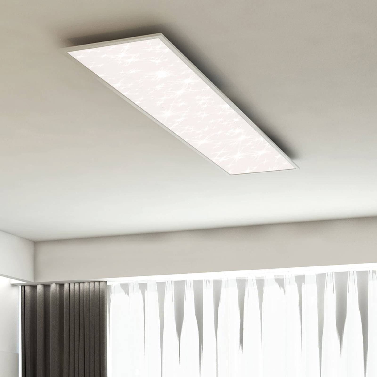 Briloner Panneau ciel étoilé LED Pallas CCT 100 x 25 cm