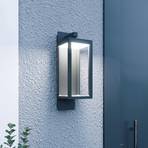 Lucande Smart LED para parede exterior Ferdinand, cinzento, Tuya