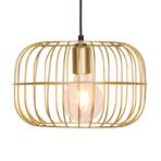 Cage hanging light Zenith, gold