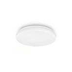 LED plafondlamp Elipso, wit, kunststof, Ø 29 cm, 4000K