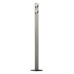 Light Wave LED floor lamp with a touch dimmer