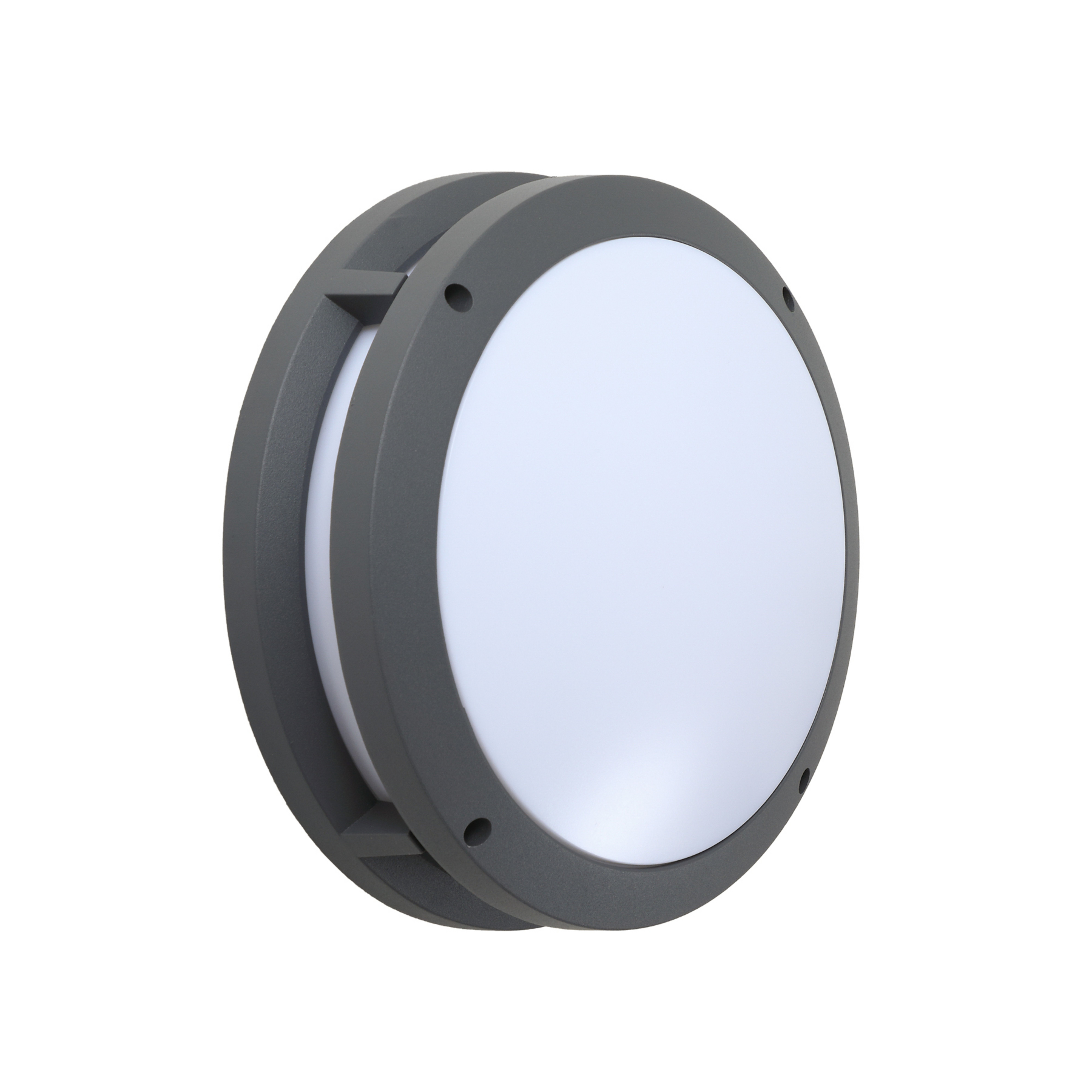 Liren Smart LED kültéri fali világítás, szürke, RGBW, Tuya – Lindby
