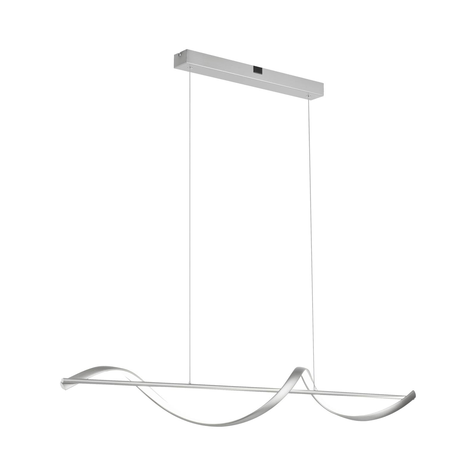 Led Pendelleuchte Q-Swing in Silber 24W 3100lm - Silber - Q-smart