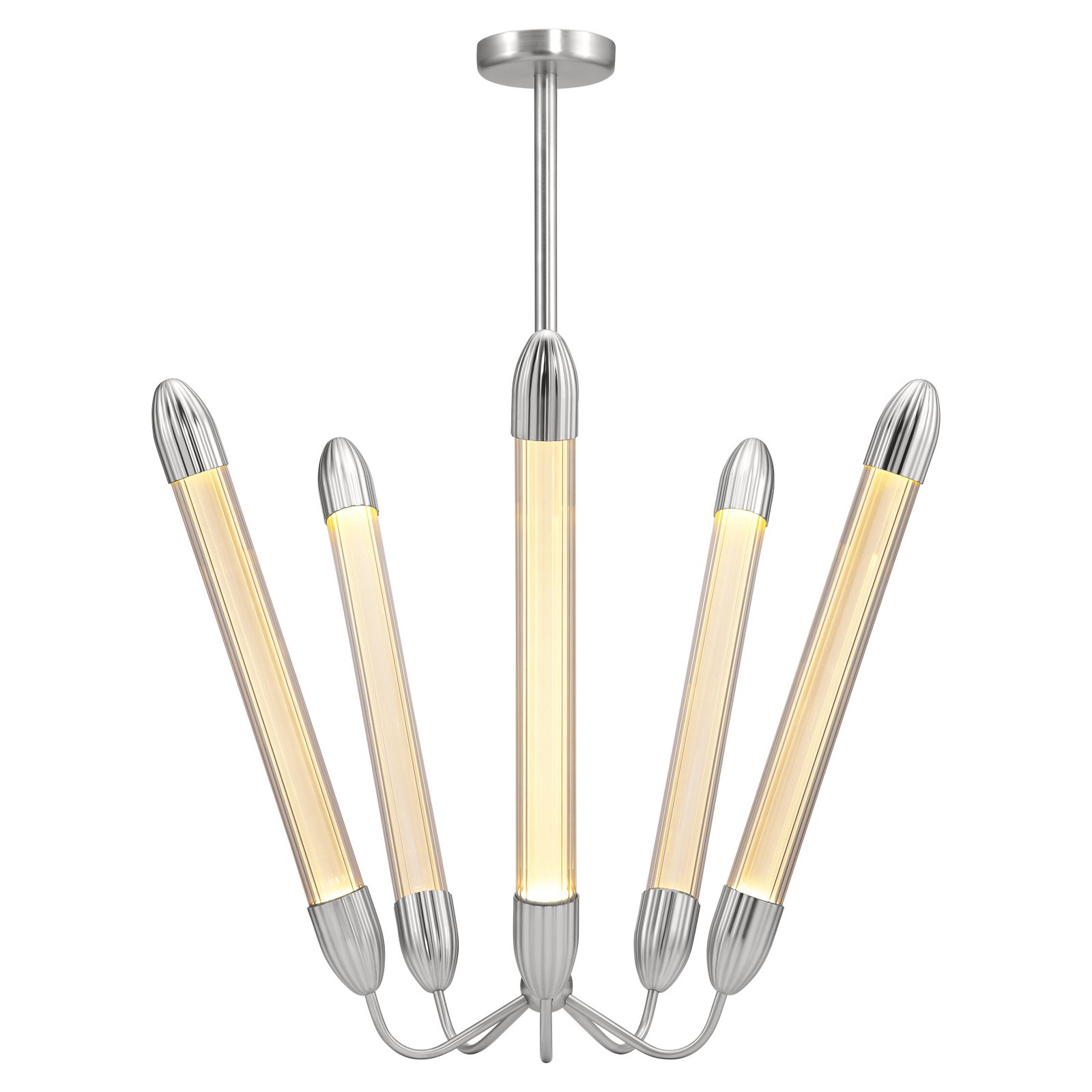 UMAGE pendant light Lemon Squeeze long, steel, Ø 85.6 cm