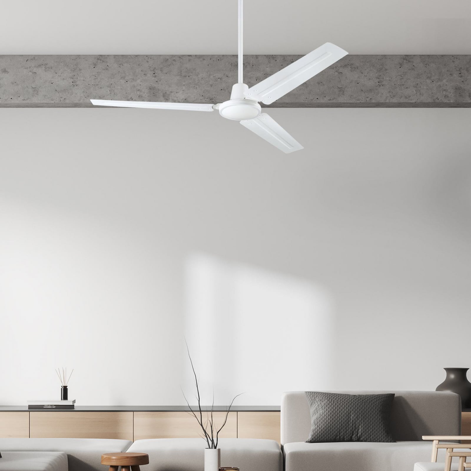 Westinghouse stropni ventilator 7316740, bijeli, DC, Ø 142 cm