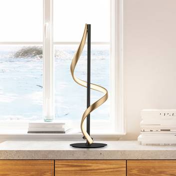 Paul Neuhaus Q-Swing LED-bordlampe, bølgeformet