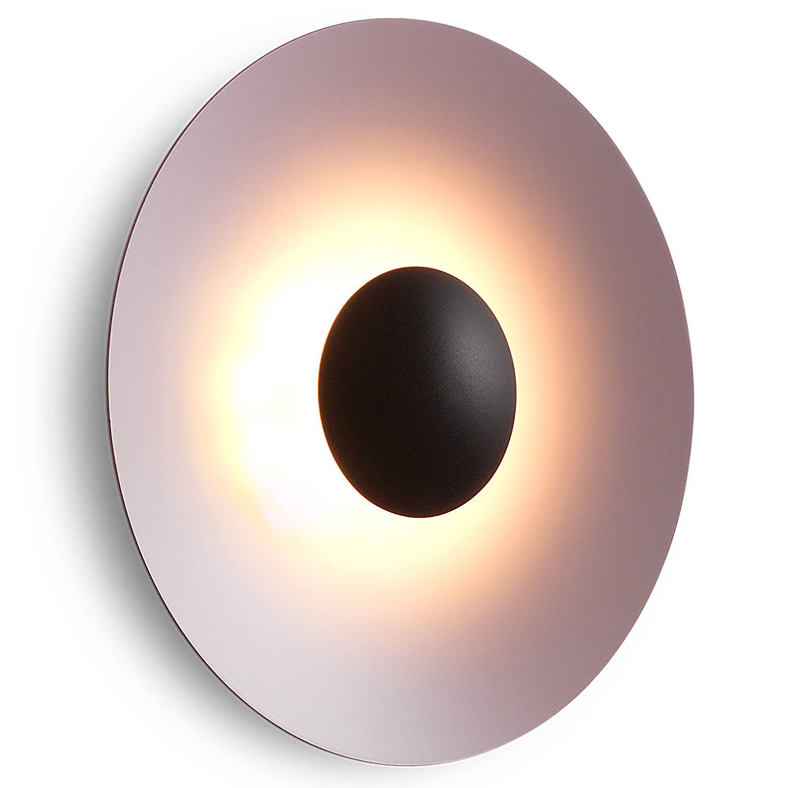 MARSET Ginger 42C LED-Wandlampe Ø42cm lila