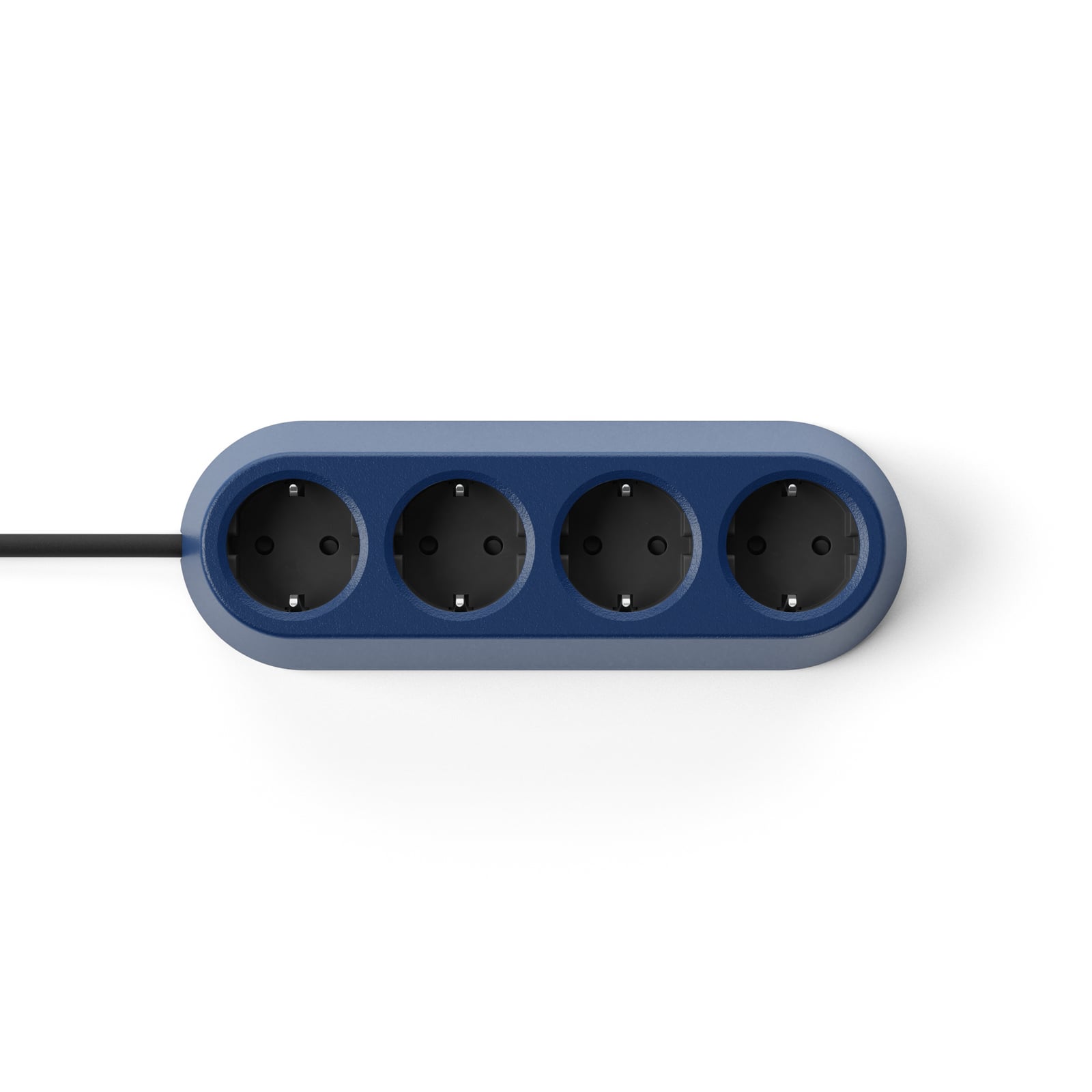 Prise NOMAD BLOCK, bleue, 4 x type F - Forming Function Prise NOMAD BLOCK, bleue, 4 x type F - Forming Function