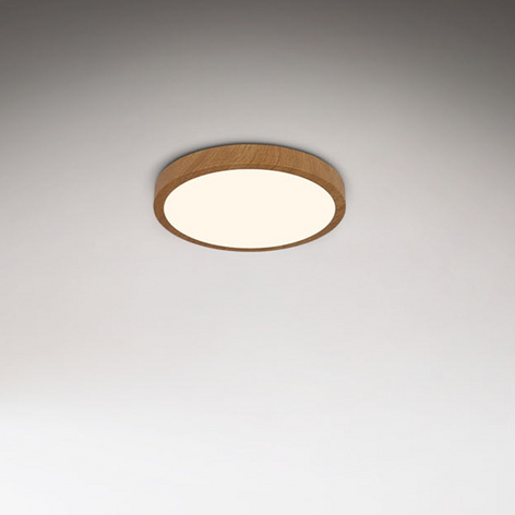 LED-Deckenlampe Runa Wood Holzoptik 3.000 K