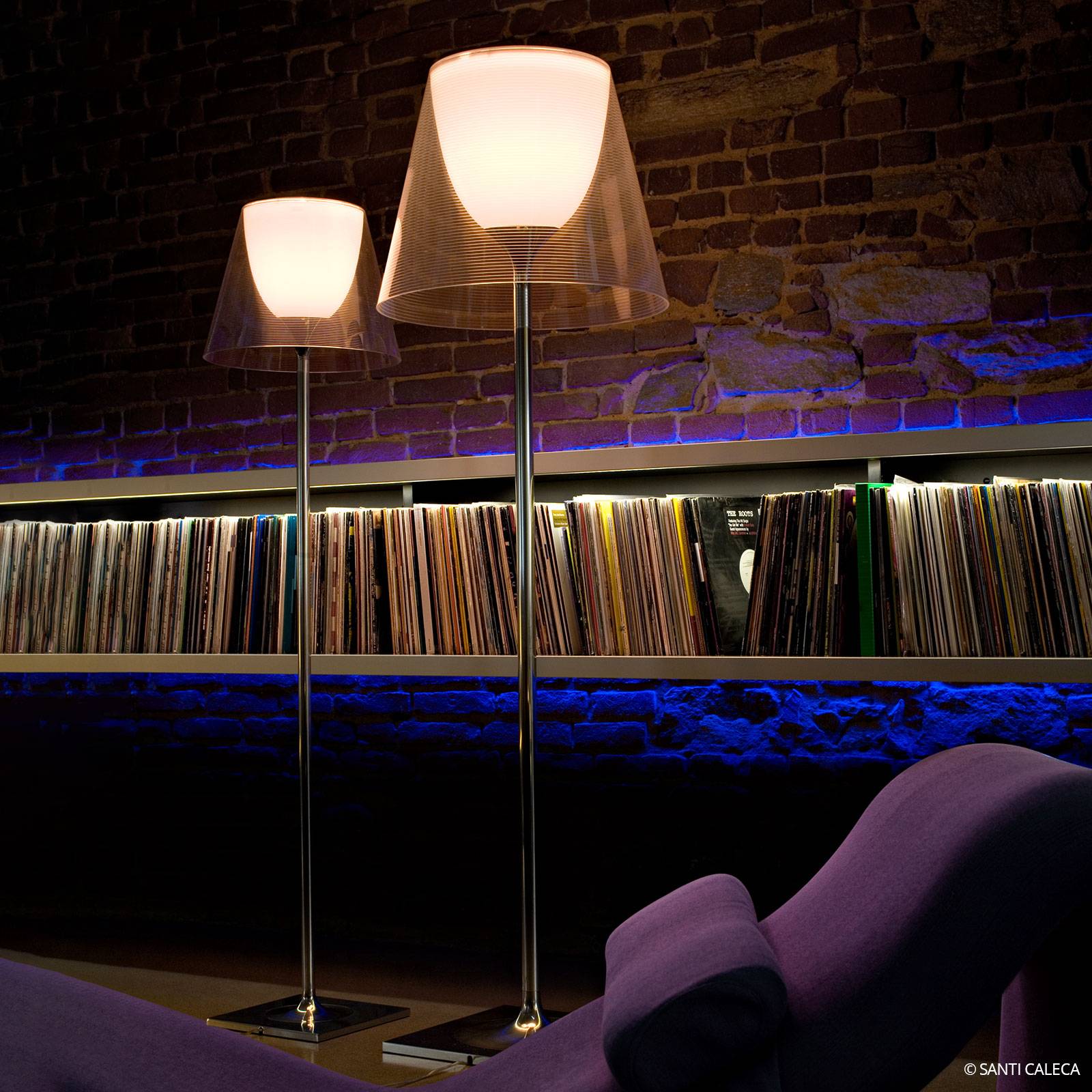 Lampa stojąca FLOS KTribe F2, przezroczysta