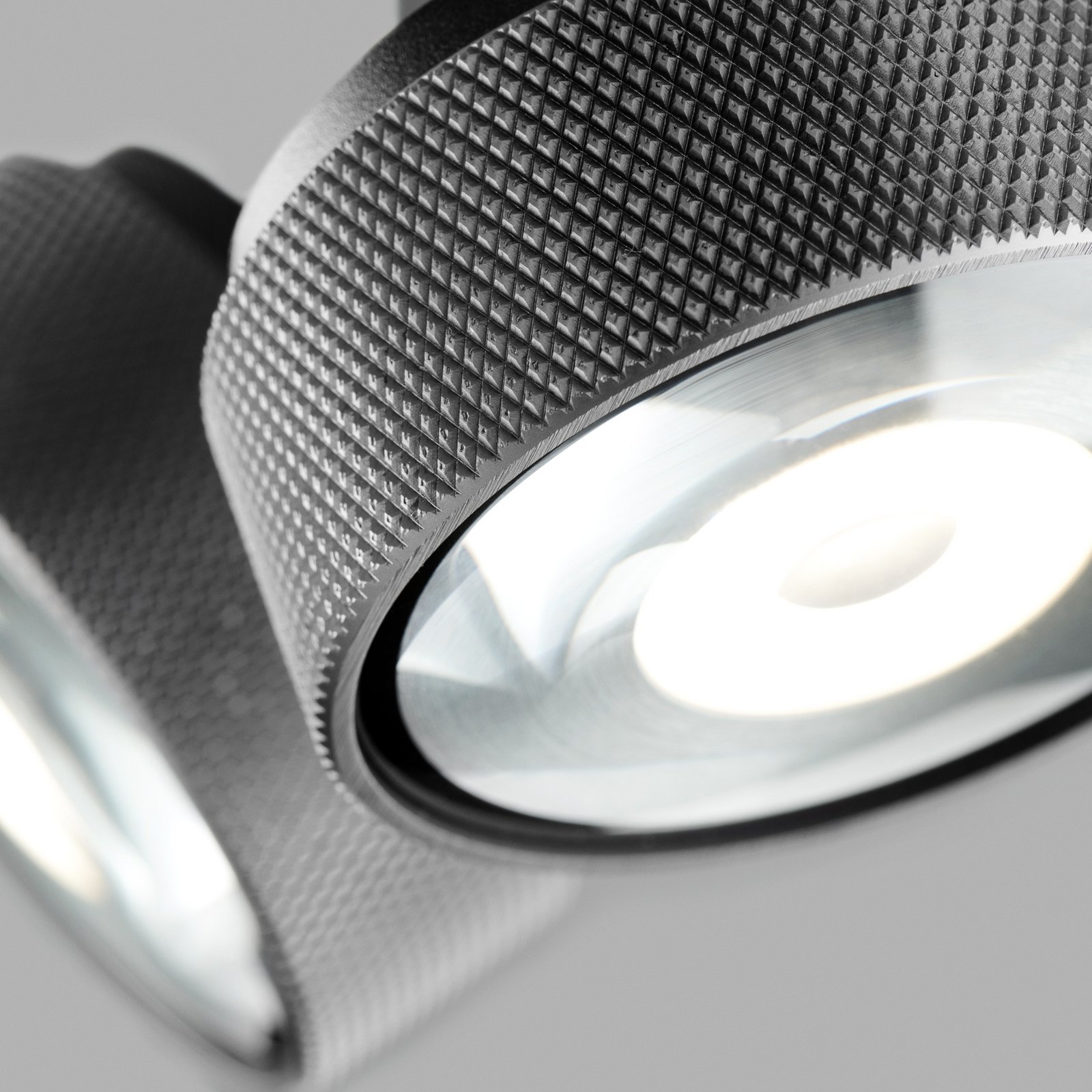 Cosmo C2 LED-Deckenspot titangrau, CCT, 2-flg. - Light-Point