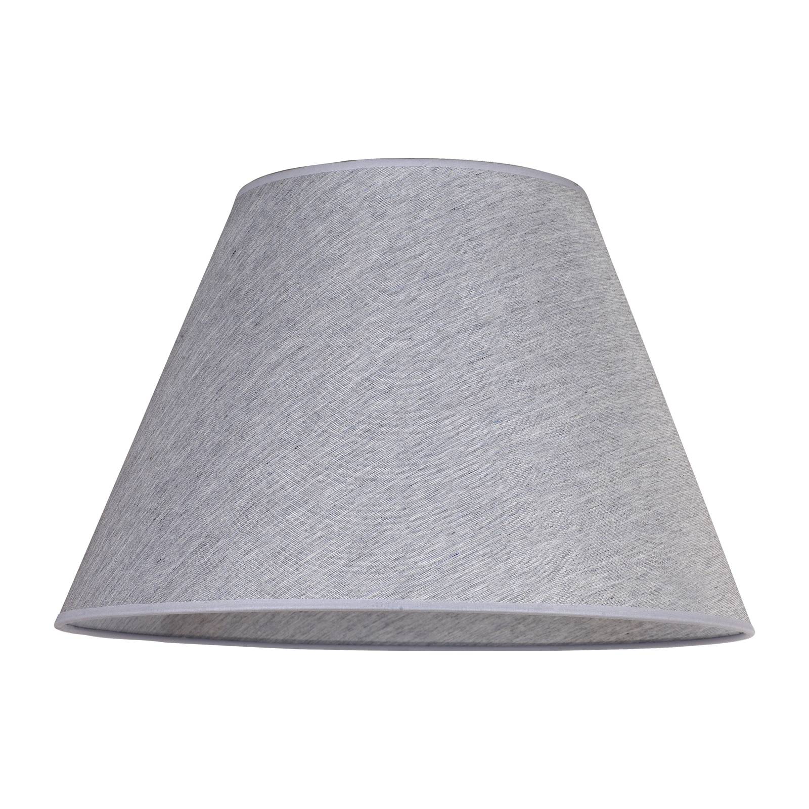 Duolla Paralume Anna per lampade a sospensione, grigio, cotone, poliestere, E27, altezza: 30 cm