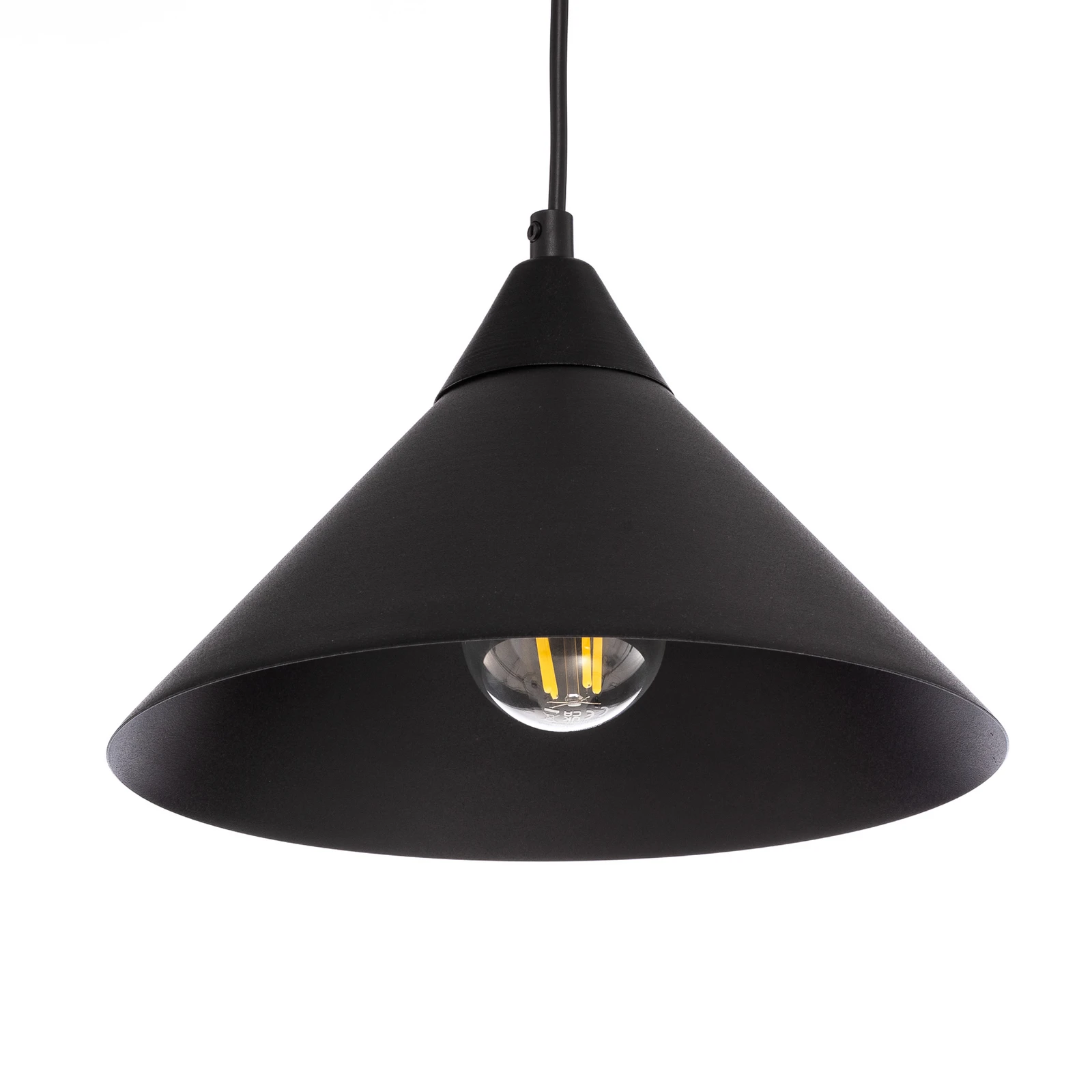 Lampada a sospensione Ramo, 1 luce, nero
