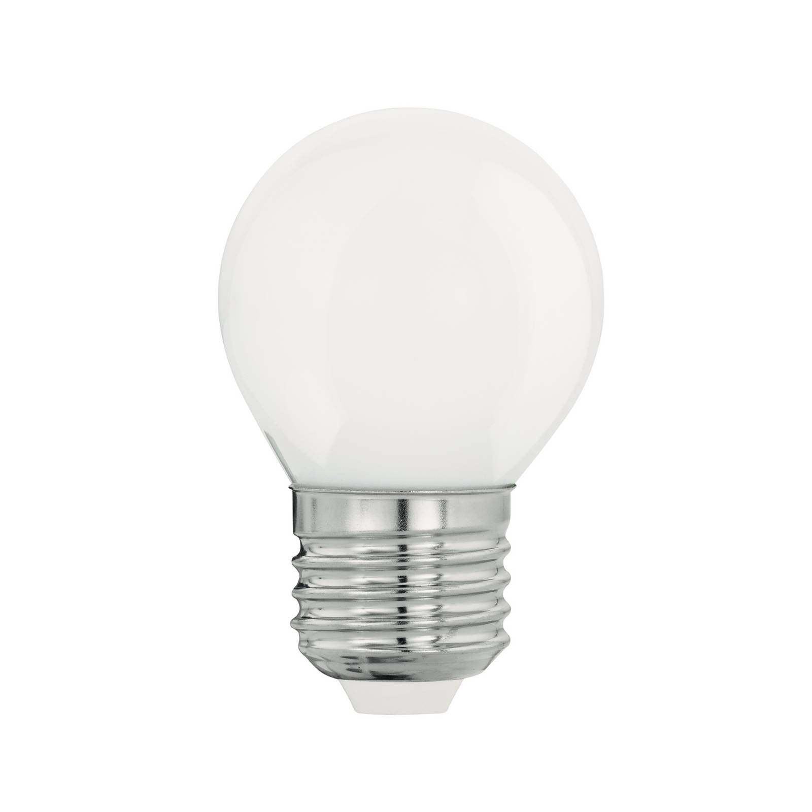 LED-Lampe E27 G45 4W, warmweiß, opal