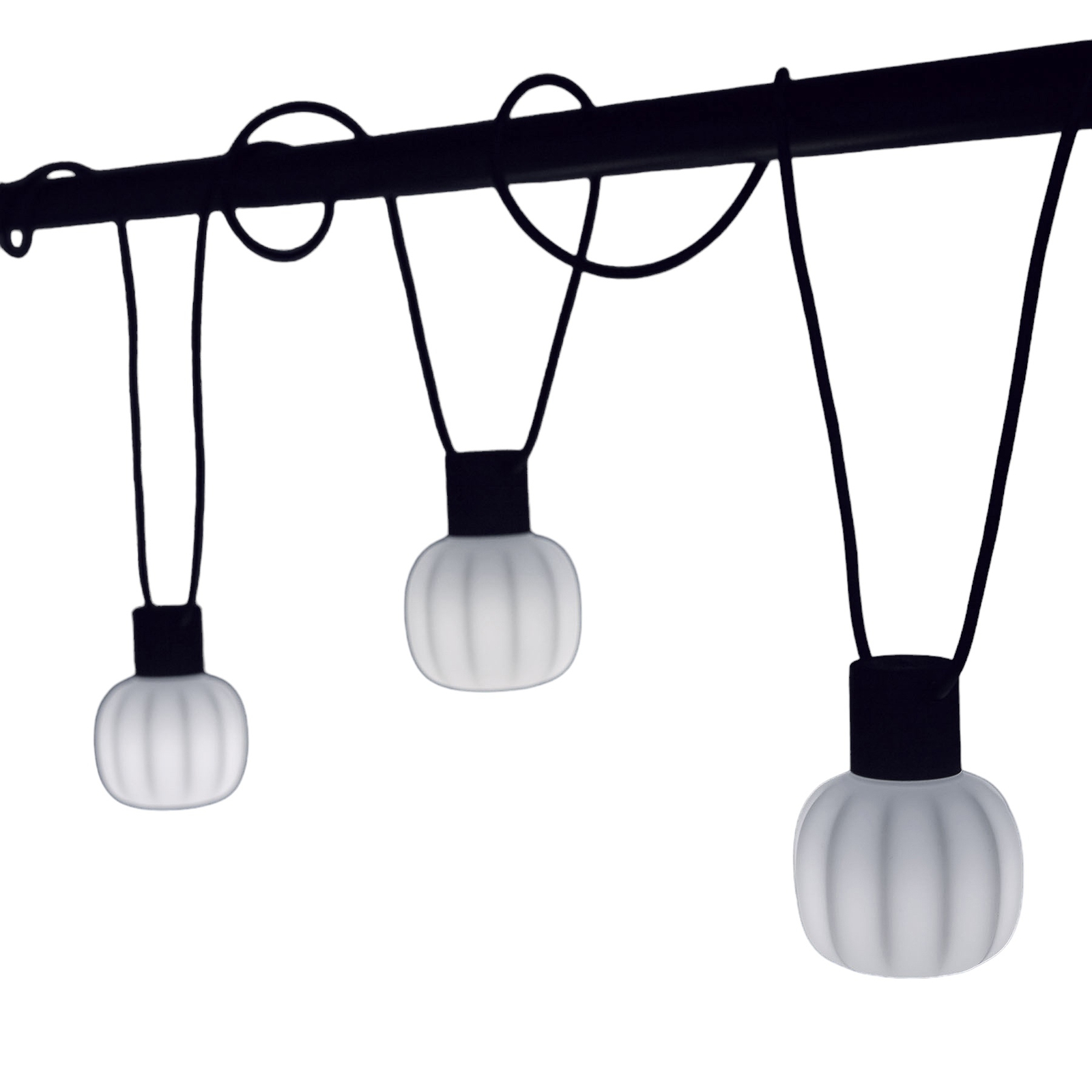 Martinelli Luce Kiki outdoor string lights 3-bulb