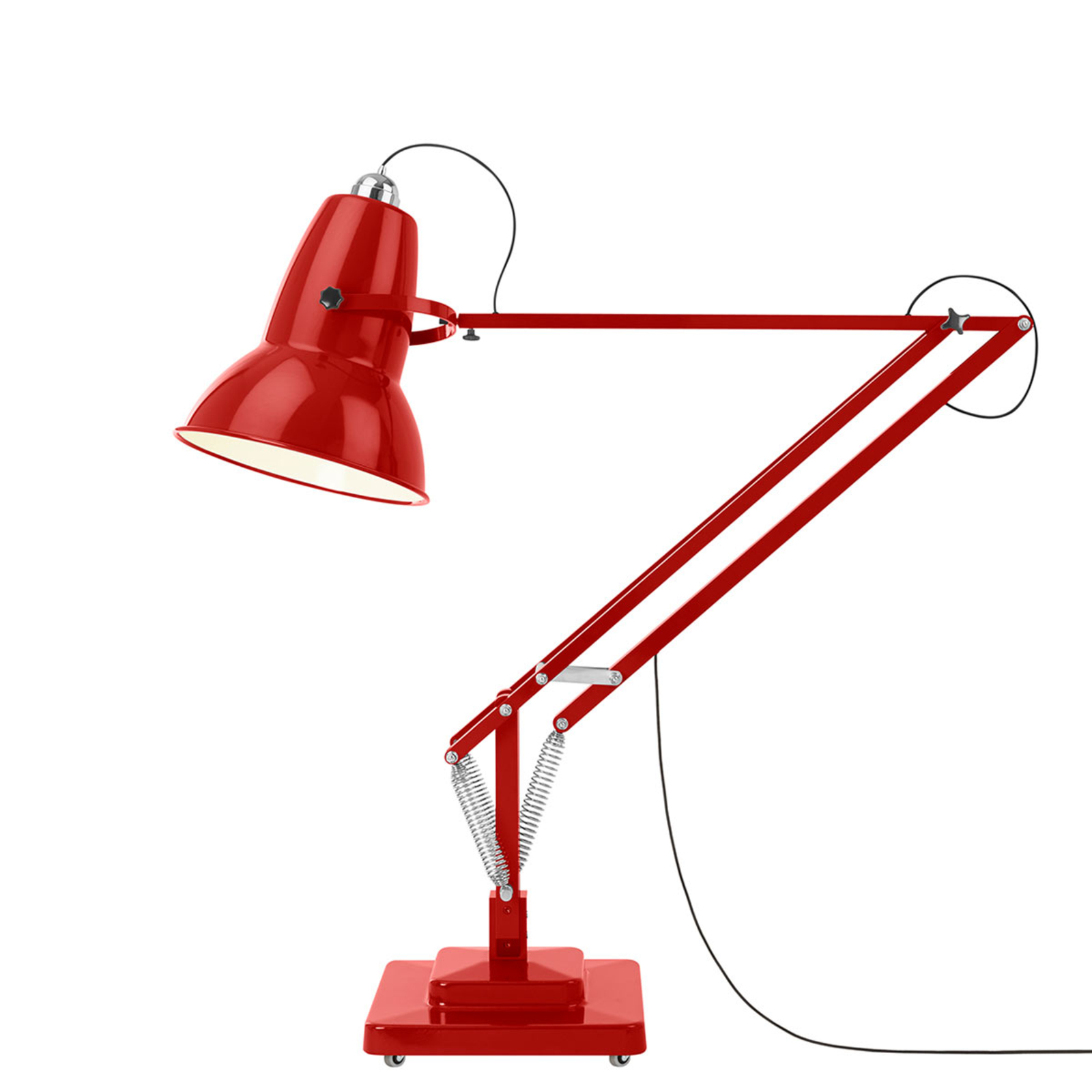 Anglepoise Original 1227 Giant lámpara de pie rojo