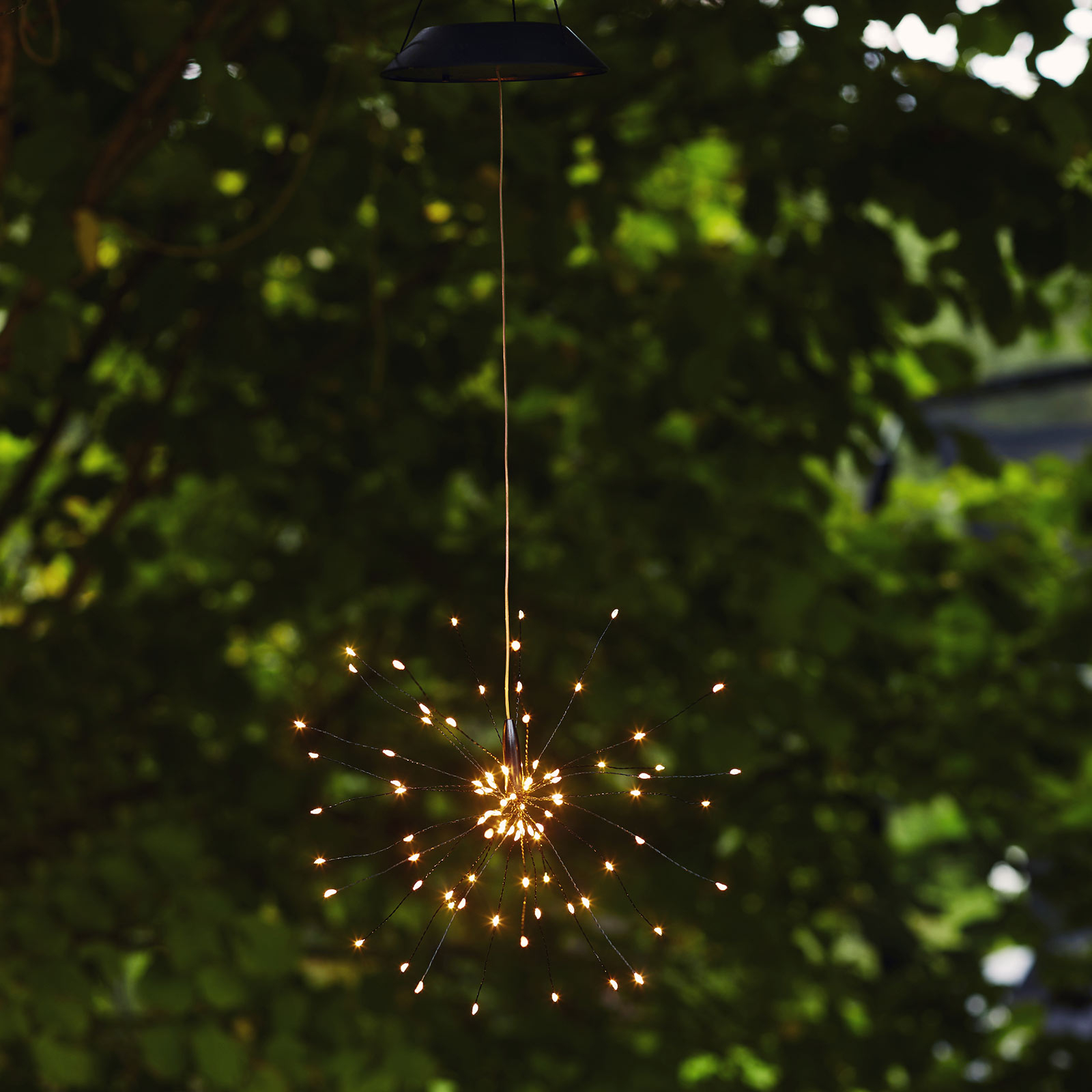 LED hanglamp op zonne-energie Firework