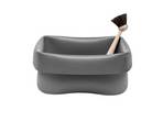 Miska na mytí nádobí w/Kartáč na mytí nádobí Grey/Beech - Normann Copenhagen