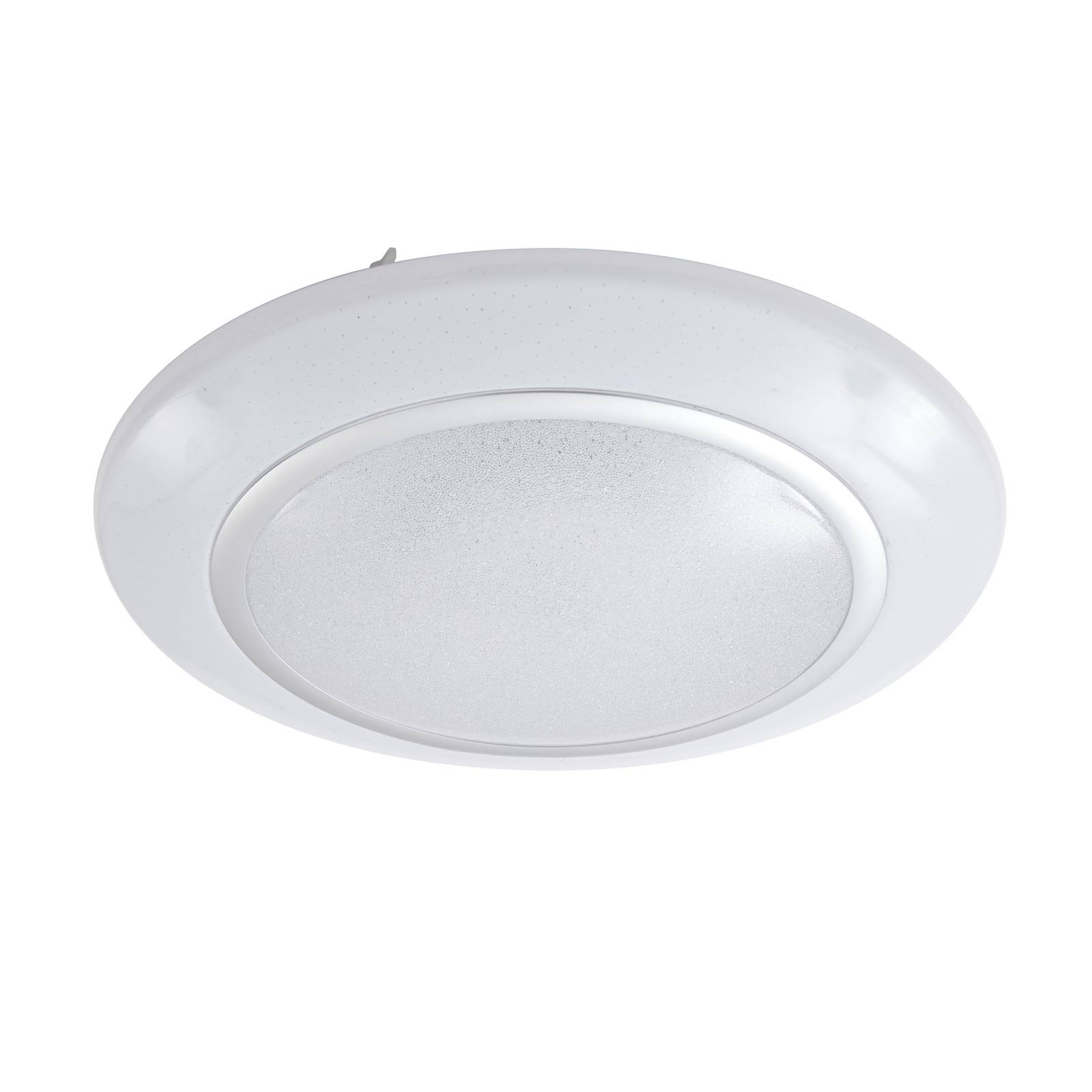 Lindby Ilektra LED-Deckenleuchte Ø 50,5 cm Glitzer