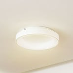 Lucande LED ceiling light Samvel, Ø 38.4 cm, white, iron