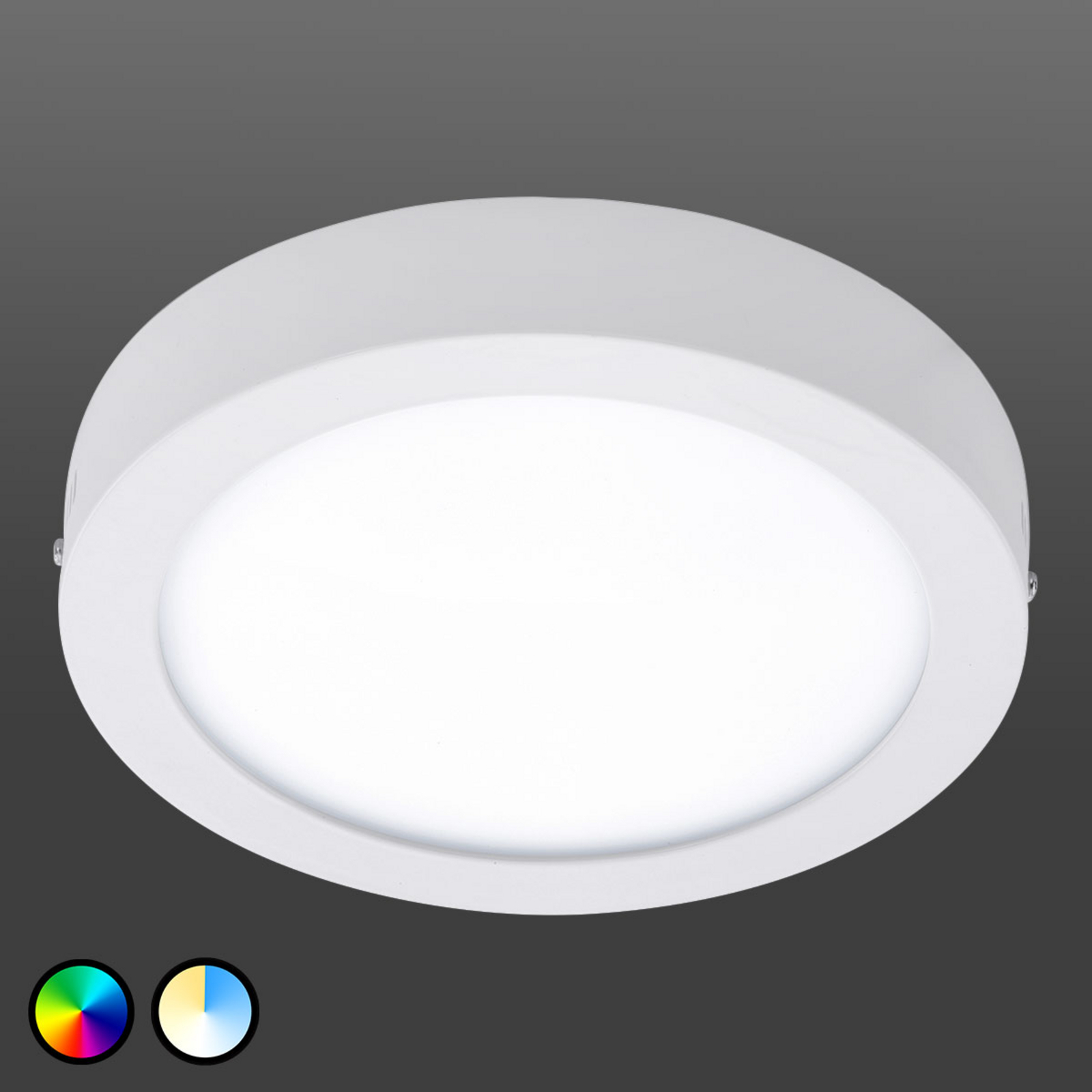 EGLO connect Fueva-C Deckenlampe rund 30cm