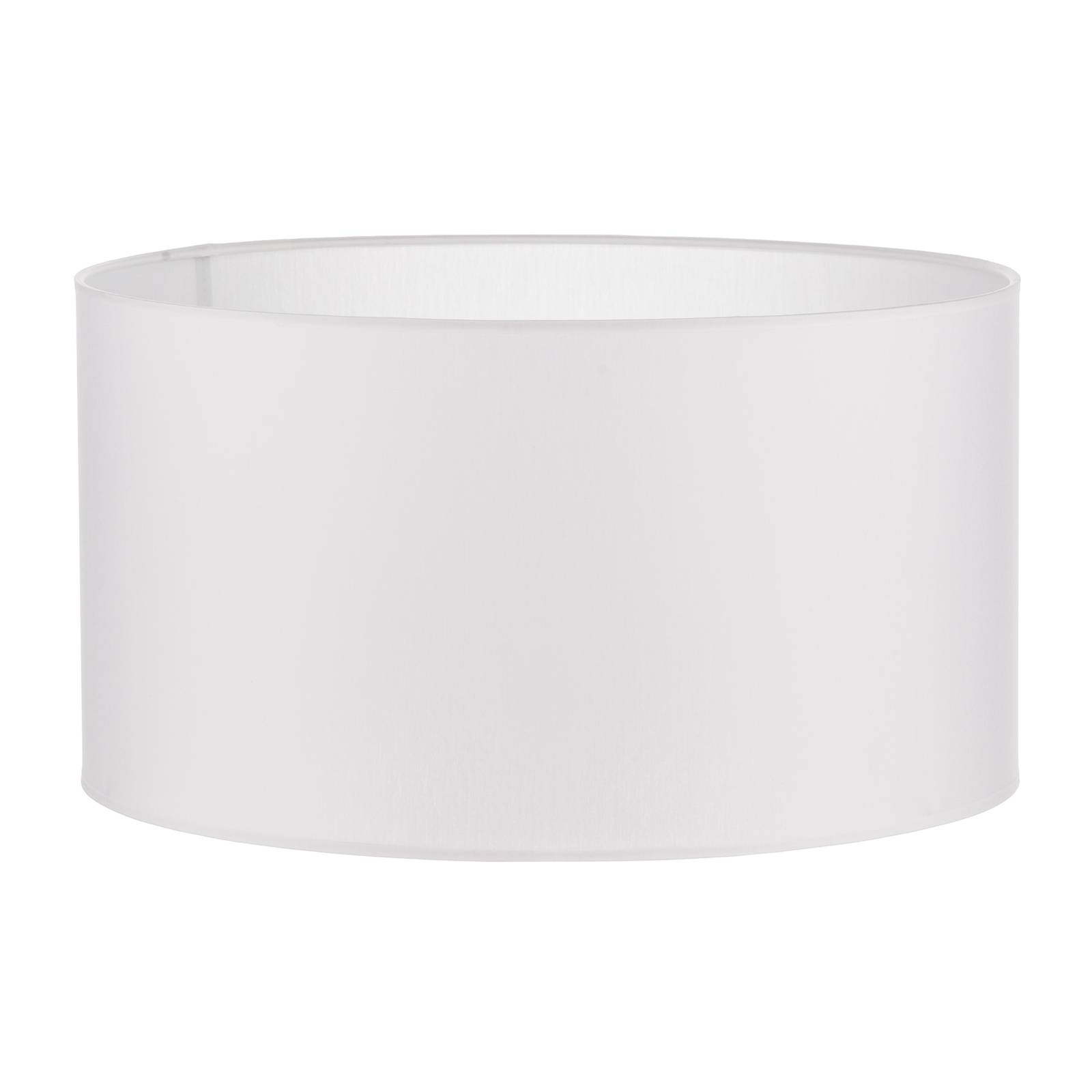 Euluna Pino lampshade Ø 25 cm height 18 cm grey, fabric, polypropylene, iron, E27, H: 18 cm
