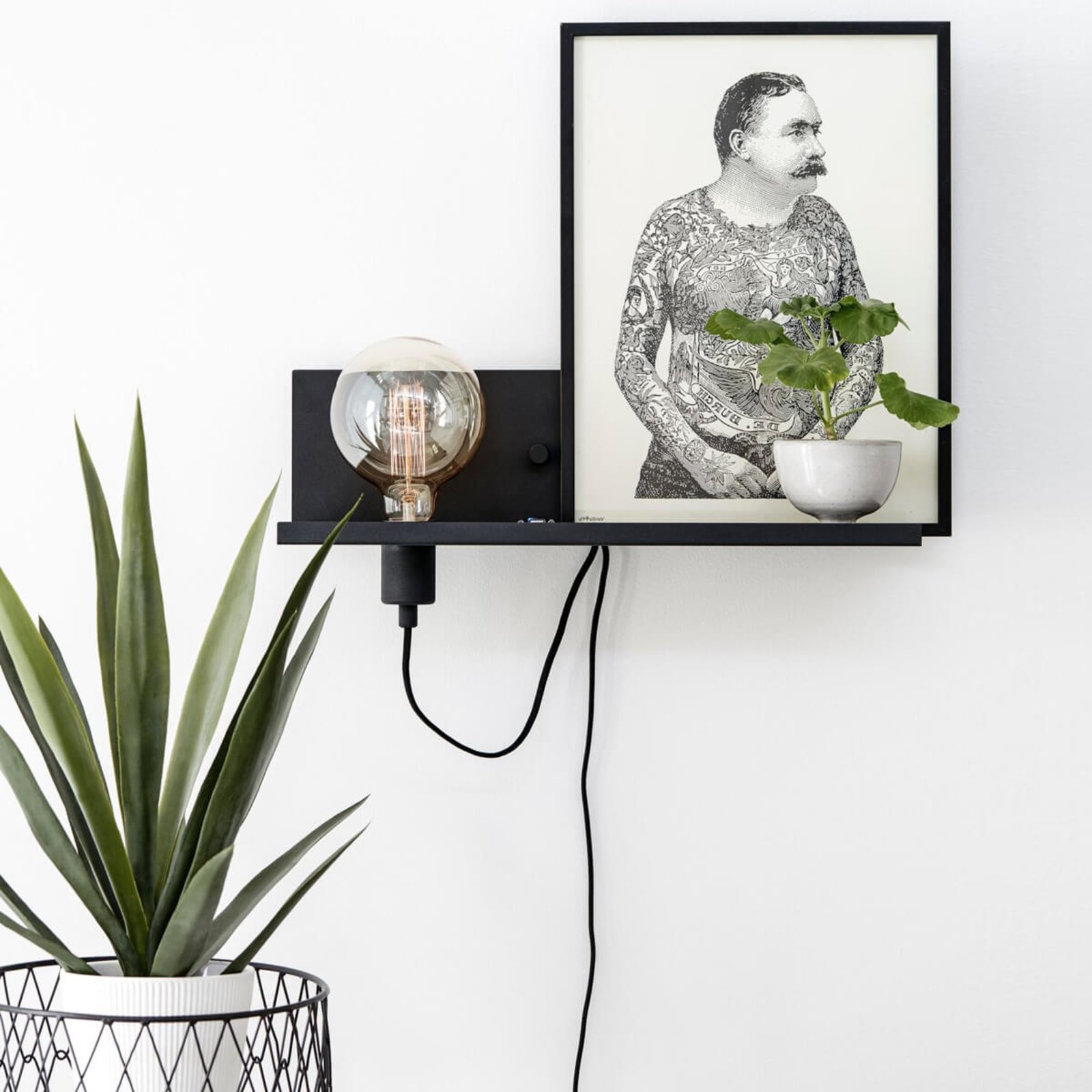 Multi Wandlamp Sandy Black - Markslöjd