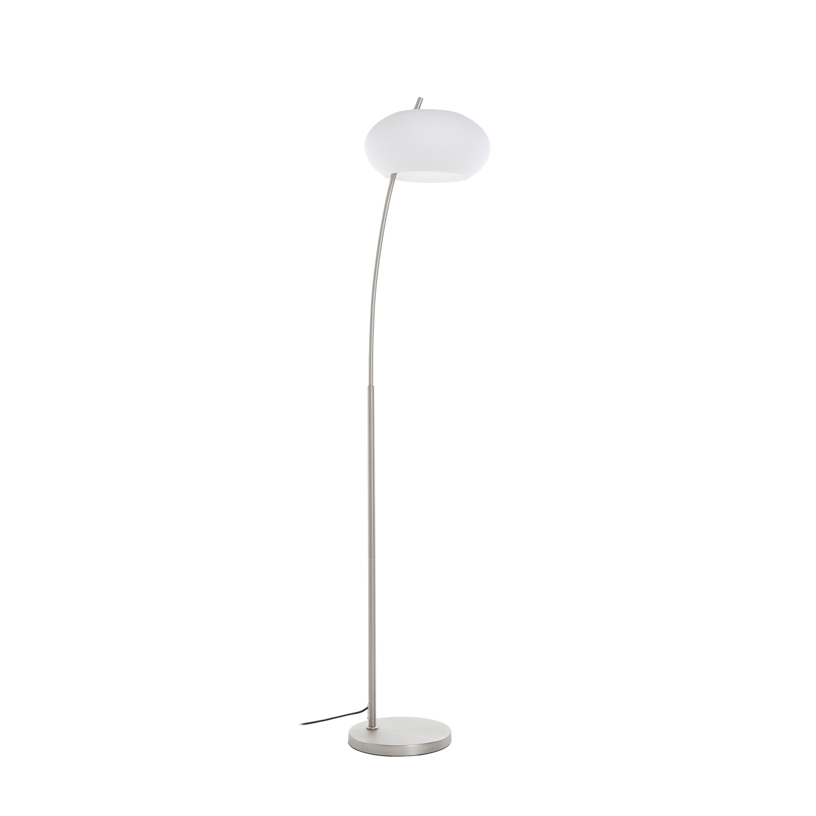 Lucande Sharvil floor lamp made of iron and Glas