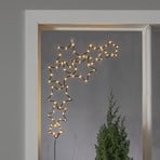 Luz decorativa LED Stella, 8 estrelas, a pilhas