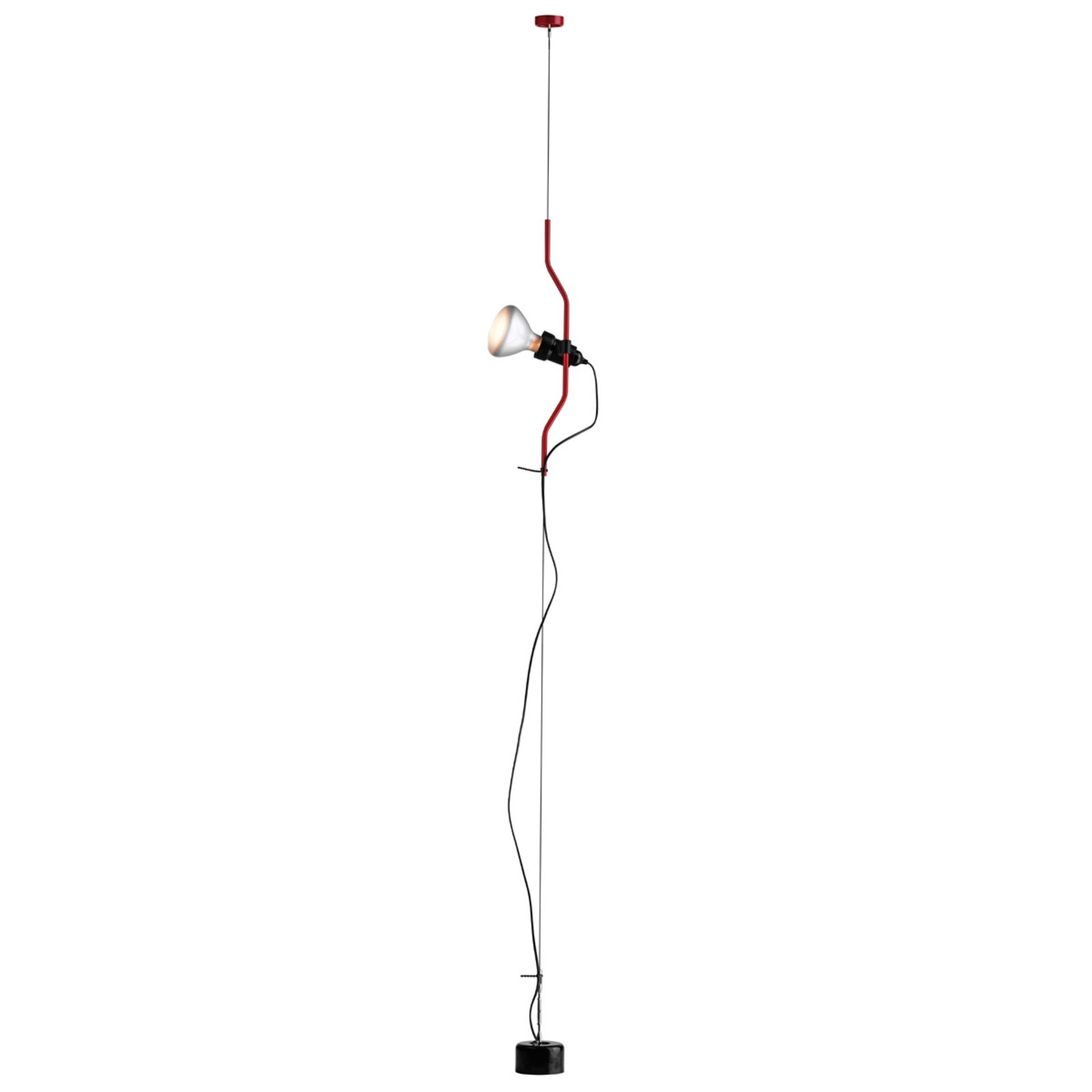 Parentesi Závěsné Světlo Red without Dimmer - Flos