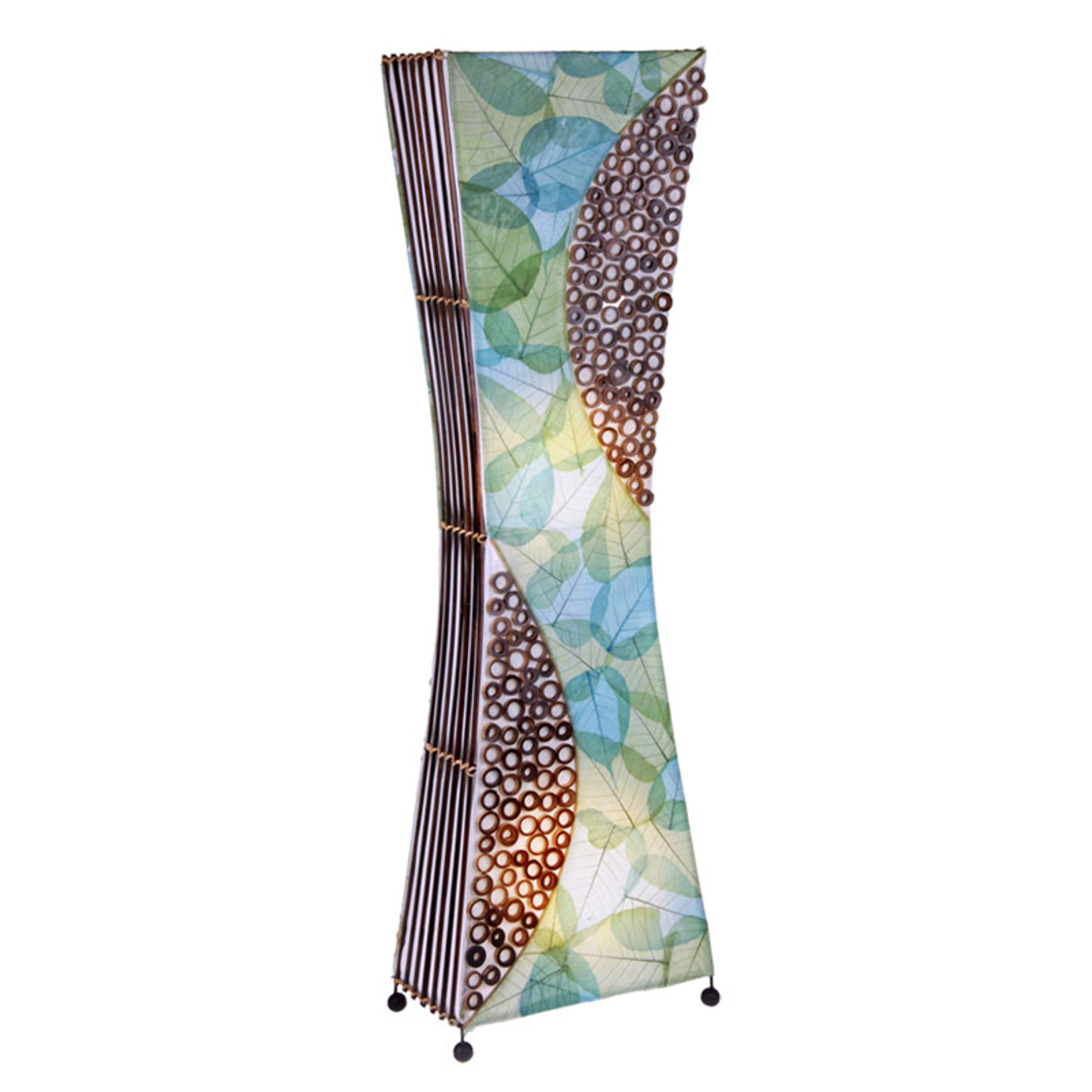 Lampa podłogowa Talia materiał naturalny, 100 cm