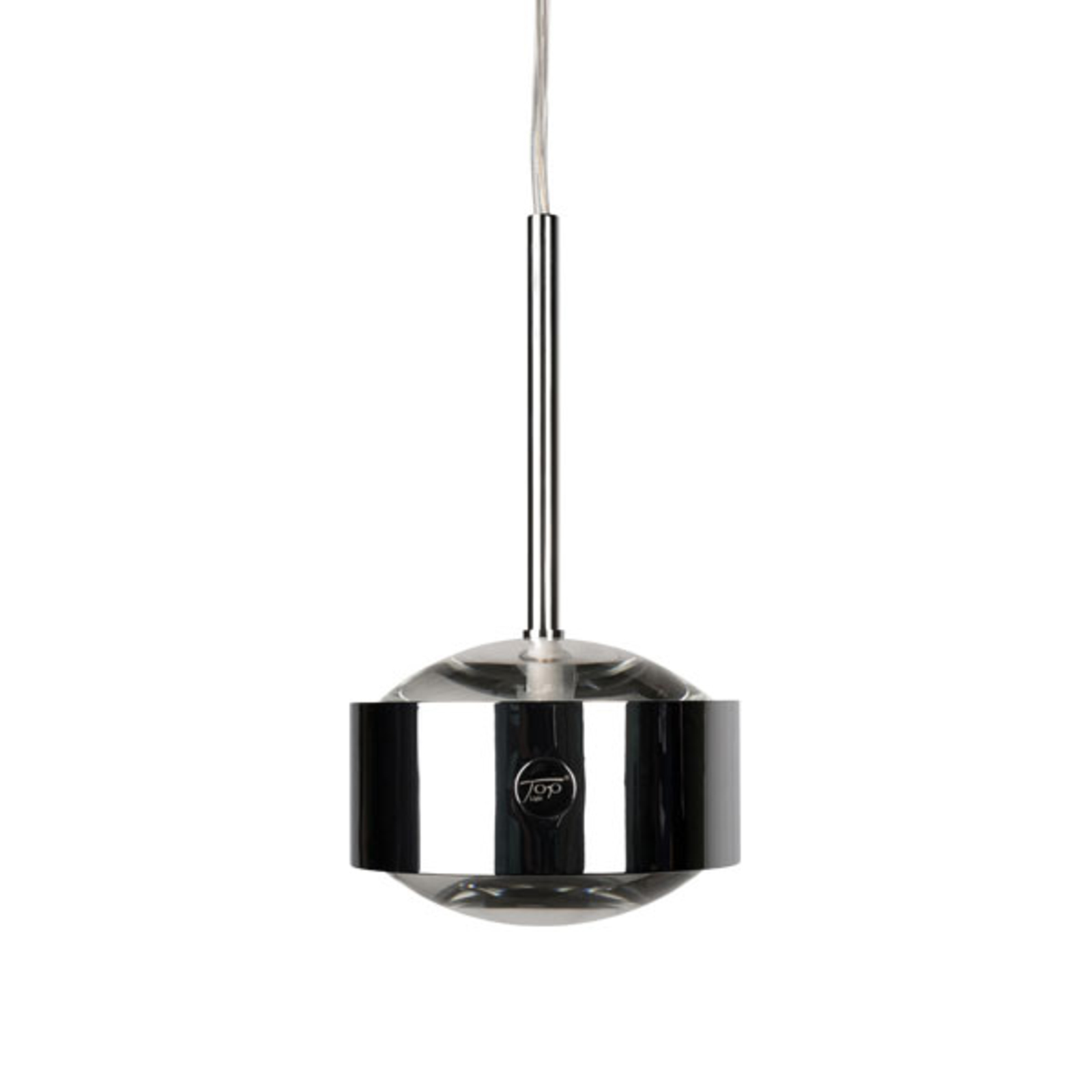 Puk Maxx Drop Solo pendant light in metal look