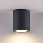 Molto Luce LED-Außendeckenlampe Foris Round SD, anthrazit