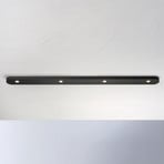 Bopp Close Plafonnier LED à 4 lampes, noir