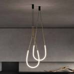 Karman Leda LED hanging 100 x 300 cm IP20 bronze