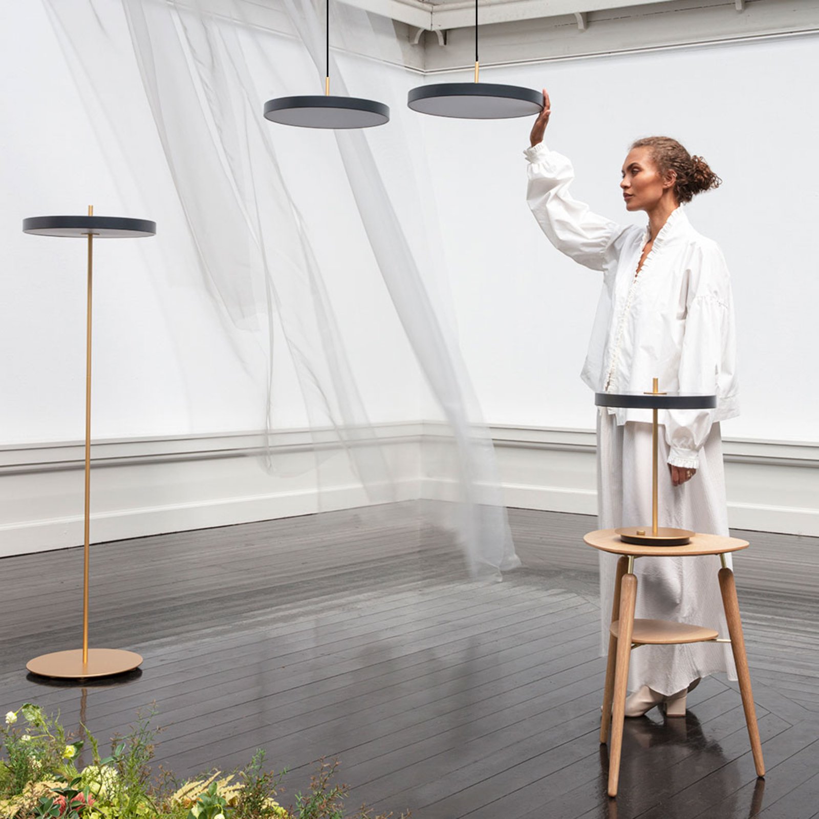 Asteria Hanglamp Mini Anthracite - UMAGE