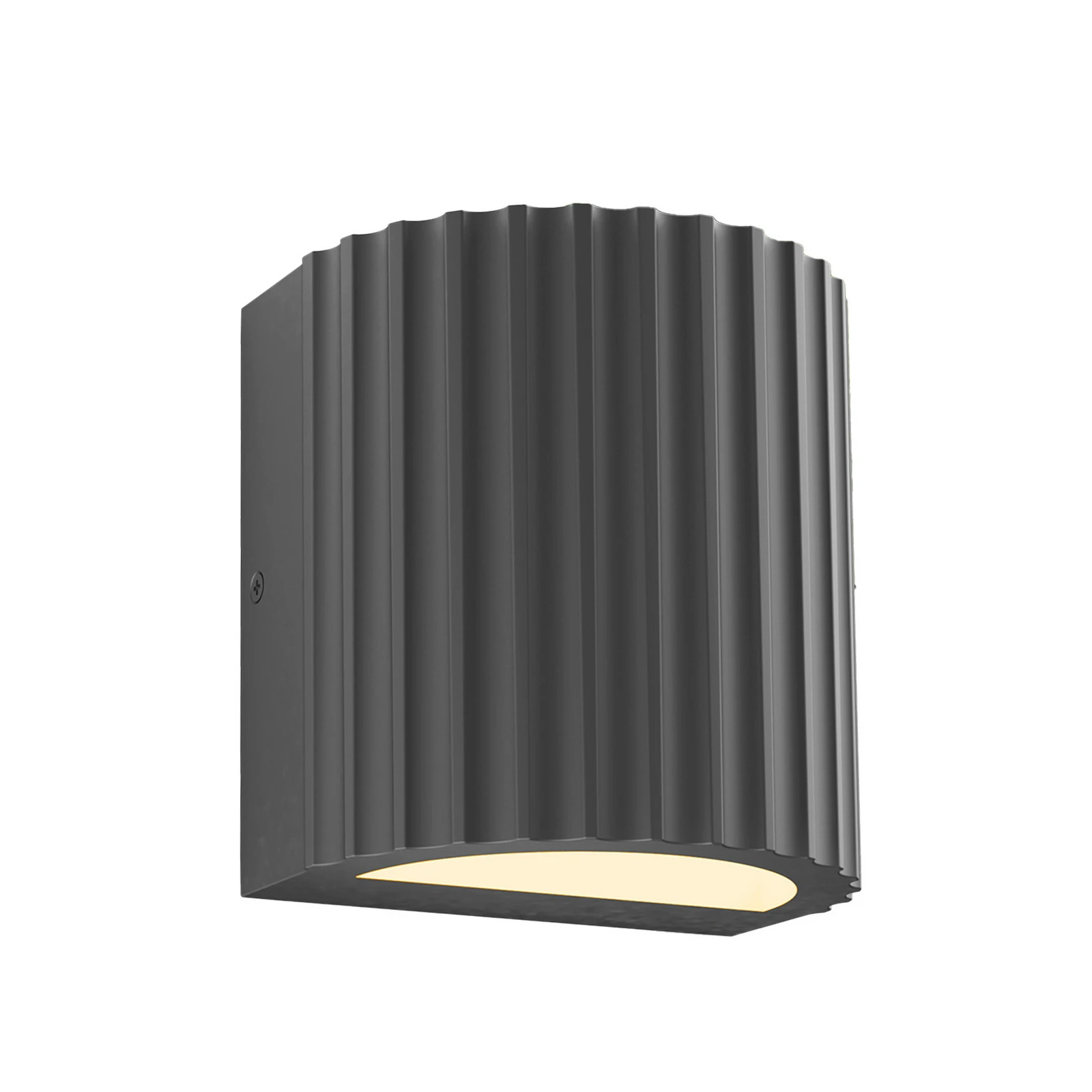 Philips utendørs LED-vegglampe Zyra, opp/ned, antrasitt, IP44