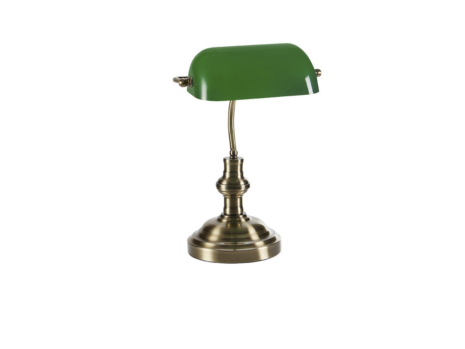 Bankers Bordslampa 42 cm Oxide/Green - Markslöjd