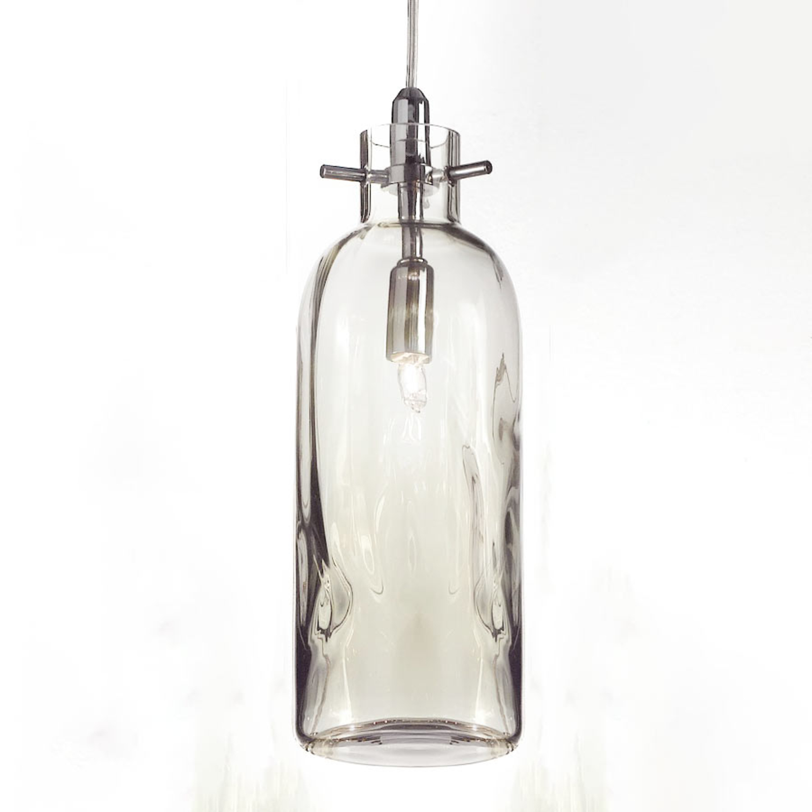 Bossa Nova - lámpara colgante, diseño transparente
